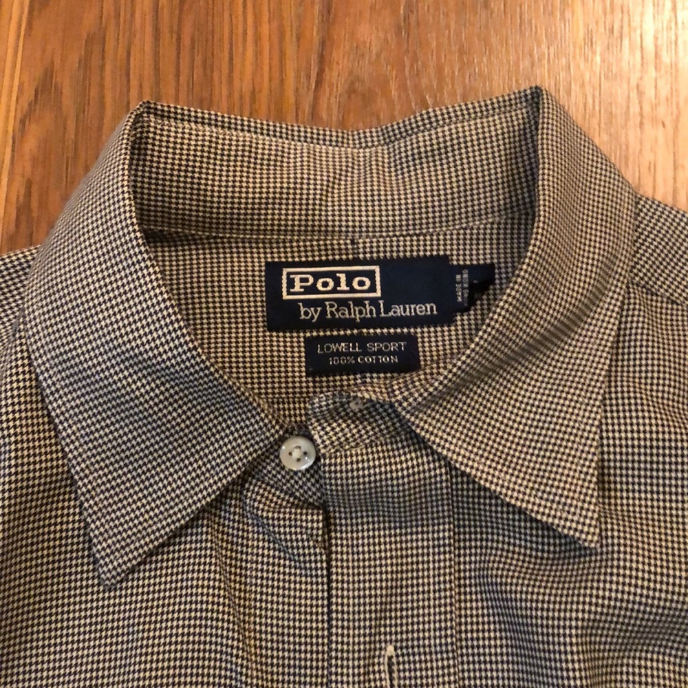 Polo, Lowell Sport, Button-Up, Large, NWOT.